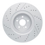 DFC 21-25 Mercedes-Benz GLS63 AMG Rear Drilled GeoSPEC Coated Rotor and Slotted