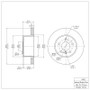 DFC 99-04 Land Rover Discovery Front Brake Rotor