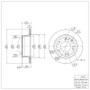 DFC 03-06 Kia Sorento Rear Brake Rotor