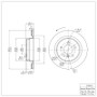 DFC 95-02 BMW M3 Left Rear Brake Rotor