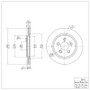 DFC 00-06 Ford Thunderbird Rear Brake Rotor