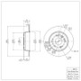 DFC 99-11 Acura TL Rear Brake Rotor