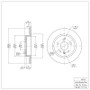 DFC 11-22 Buick Encore Rear Brake Rotor