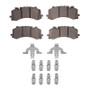 DFC 19-25 Audi A8 Front 4000 HybriDynamic Brake Pads and Hardware Kit