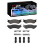 DFC 97-04 Dodge Ram 1500 Van Front 4000 HybriDynamic Brake Pads and Hardware Kit