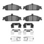 DFC 97-05 Chevrolet Classic Front 4000 HybriDynamic Brake Pads and Hardware Kit