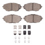 DFC 18-22 Toyota C-HR Front 4000 HybriDynamic Brake Pads and Hardware Kit