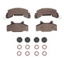 DFC 83-87 Chevrolet Chevette Front 4000 HybriDynamic Brake Pads and Hardware Kit