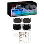 DFC 06-07 Subaru Impreza Rear 4000 HybriDynamic Brake Pads and Hardware Kit