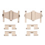 DFC 91-01 Infiniti G20 Rear Premium Hardware Kit