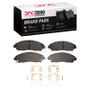 DFC 07-25 Acura ZDX Front 5000 Advanced Ceramic Brake Pads and Hardware Kit