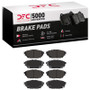 DFC 12-20 Freightliner FL360 (Mexico) Front/Rear 5000 Advanced Semi Metallic Brake Pads
