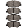 DFC 12-25 Dodge Attitude (Mexico) Front 5000 Advanced Ceramic Brake Pads