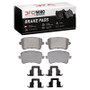 DFC 08-17 Audi Q5 (USA/Canada) Except Hybrid Rear 5000 Adv Low Metallic Brake Pads & Hardware Kit