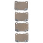 DFC 08-14 Lexus IS F Rear 5000 Advanced Low Metallic Brake Pads