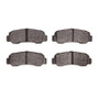 DFC 85-87 Toyota Corolla (US/Canada) Rear 5000 Advanced Semi Metallic Brake Pads