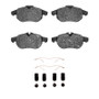 DFC 03-11 Cadillac BLS (Mexico) Front Euro 5000 Ceramic Brake Pads and Hardware Kit