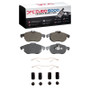 DFC 03-11 Cadillac BLS (Mexico) Front Euro 5000 Ceramic Brake Pads and Hardware Kit