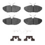 DFC 03-05 Jaguar Vanden Plas Rear Euro 5000 Ceramic Brake Pads and Hardware Kit