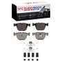 DFC 07-19 BMW X6 Rear Euro 5000 Ceramic Brake Pads and Hardware Kit