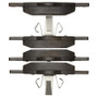 DFC 02-06 Ford Expedition Rear 5000 Advanced Semi Metallic Brake Pads