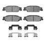 DFC 03-11 Cadillac STS Rear 5000 Advanced Ceramic Brake Pads and Hardware Kit