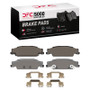 DFC 03-11 Cadillac STS Rear 5000 Advanced Ceramic Brake Pads and Hardware Kit