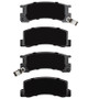 DFC 82-85 Toyota Celica Rear 5000 Advanced Semi Metallic Brake Pads