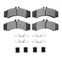 DFC 02-06 Dodge Sprinter 2500 Front/Rear Heavy Duty Pads and Hardware Kit