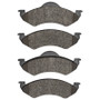 DFC 00-02 Dodge Dakota RWD Front 5000 Advanced Semi Metallic Brake Pads
