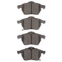 DFC 97-10 Saab 900 Front 5000 Advanced Low Metallic Brake Pads