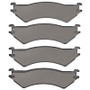 DFC 99-07 Ford E-350 Super Duty Rear 5000 Advanced Semi Metallic Brake Pads
