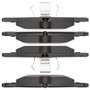 DFC 11-21 BMW 328i Front 5000 Advanced Low Metallic Brake Pads