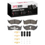 DFC 98-04 Chrysler LHS Front 5000 Advanced Ceramic Brake Pads and Hardware Kit