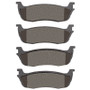DFC 97-11 Ford Expedition Rear 5000 Advanced Semi Metallic Brake Pads