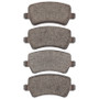 DFC 12-15 Land Rover Range Rover Evoque Rear 5000 Advanced Low Metallic Brake Pads