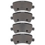 DFC 12-15 Land Rover Range Rover Evoque Rear 5000 Advanced Low Metallic Brake Pads