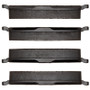 DFC 12-15 Land Rover Range Rover Evoque Rear 5000 Advanced Low Metallic Brake Pads