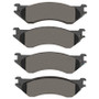 DFC 97-04 Dodge Ram 1500 Van Front 5000 Advanced Semi Metallic Brake Pads