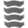 DFC 97-04 Dodge Ram 1500 Van Front 5000 Advanced Semi Metallic Brake Pads
