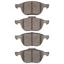 DFC 04-18 Ford Focus Front 5000 Advanced Low Metallic Brake Pads