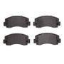 DFC 76-87 Dodge Ram 50 Front 5000 Advanced Semi Metallic Brake Pads