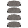 DFC 70-79 Toyota Celica Front 5000 Advanced Semi Metallic Brake Pads
