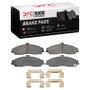 DFC 04-09 Cadillac XLR Front 5000 Advanced Semi Metallic Brake Pads and Hardware Kit