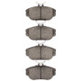 DFC 93-00 Ford Taurus (Excl SHO) Front 5000 Advanced Ceramic Brake Pads