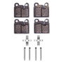 DFC 79-81 BMW 528I Rear 5000 Advanced Low Metallic Brake Pads and Hardware Kit