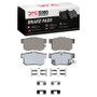 DFC 95-11 Acura RL Rear 5000 Advanced Ceramic Brake Pads and Hardware Kit