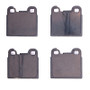 DFC 77-89 Alfa Romeo MILANO Rear 5000 Advanced Low Metallic Brake Pads