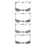 DFC 24-25 Ford Mustang Rear 5000 Advanced Low Metallic Brake Pads