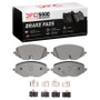 DFC 22-23 Audi A3 (Mexico) Front 5000 Advanced Low Metallic Brake Pads and Hardware Kit